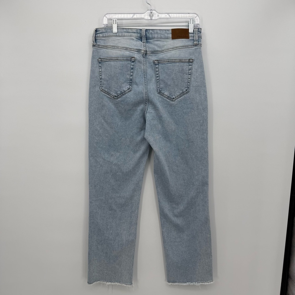 Flag & Anthem Light Wash High Rise Straight Denim Jeans Size 10/30 Classic - Picture 7 of 9